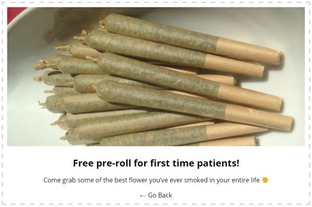 WP Dispensary's Coupons add-on